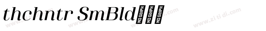 Athachantr SemiBold字体转换